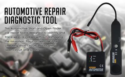 EM415Pro Automotive Electrical Open&Short Finder Circuit Tester,Tone Generator Cable Wire Breaker Fault Finder
