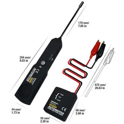 EM415Pro Automotive Electrical Open&Short Finder Circuit Tester,Tone Generator Cable Wire Breaker Fault Finder