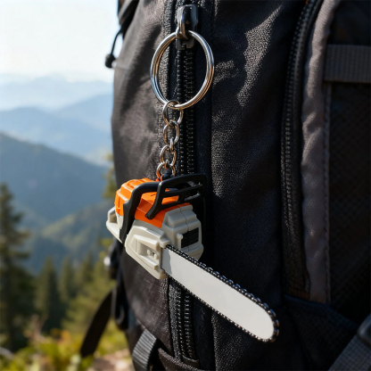 🔥Buy 3 Free Shipping🔧 Chainsaw Keychain | Portable Chainsaw Key Ring