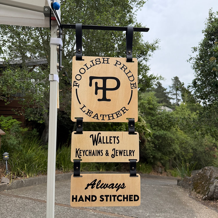 Laser Cut Market Sign