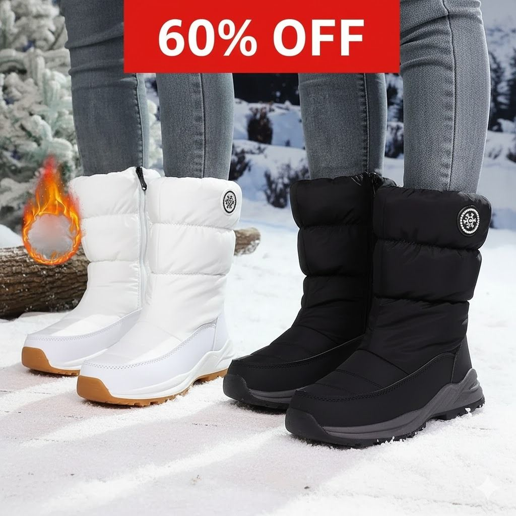 🔥LAST DAY 60%OFF🔥Women's High Quality Winter Mid-Calf Snow Boots
