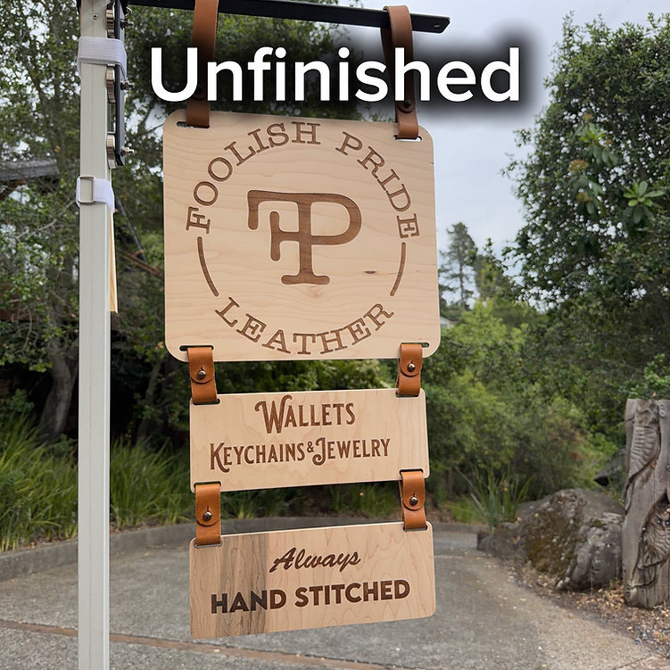 Laser Cut Market Sign