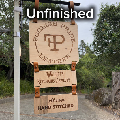 Laser Cut Market Sign