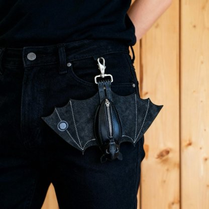 🔥Last Day 49% OFF - Leather Bat Coin Purse