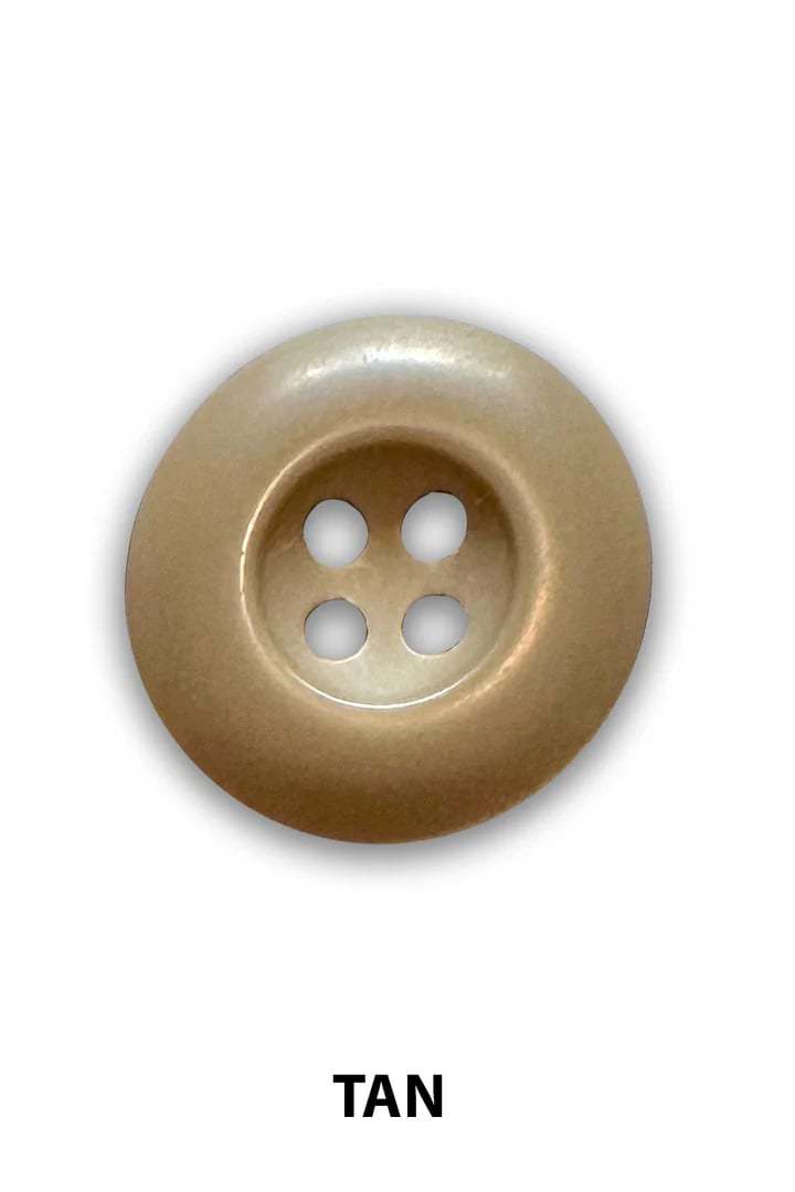 Escape Button | Covert Serrated Knife | Mil-Spec 3/4" BDU Button | 1095 Steel Blade | 0.05 oz