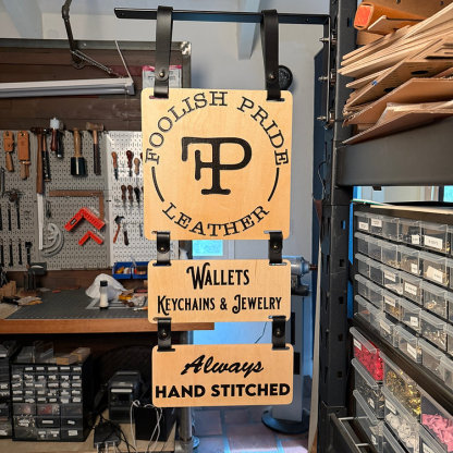Laser Cut Market Sign