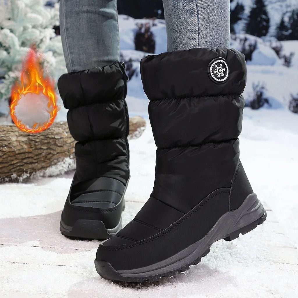 🔥LAST DAY 60%OFF🔥Women's High Quality Winter Mid-Calf Snow Boots