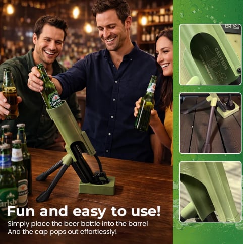 Beer Bottle Mortar Bottle Opener