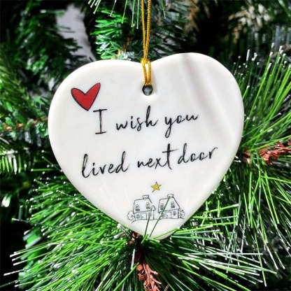 🌟LAST DAY SALE 49% OFF - Christmas Heart Hanging Ornament(BUY 5 GET FREE SHIPPING)