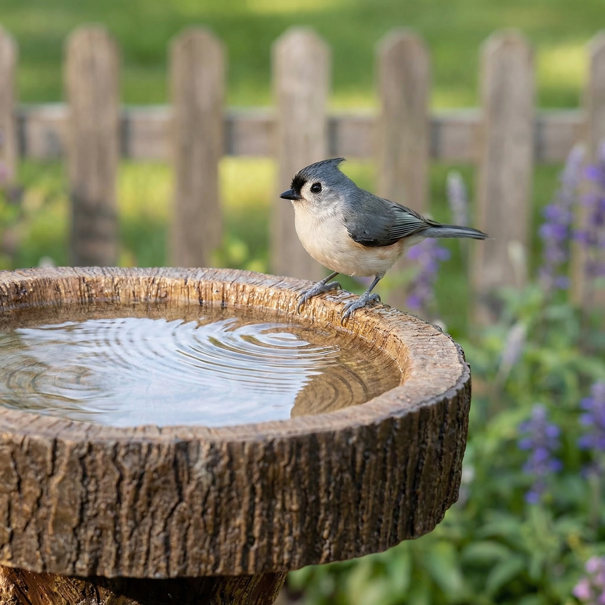 Whimsical Woodland Animal Resin Bird Feeder