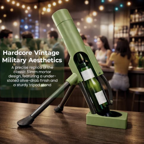 Beer Bottle Mortar Bottle Opener