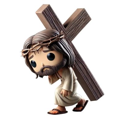 5-Style Jesus Figurine Collection – Resin Religious Art for Home Decor and Christian Study