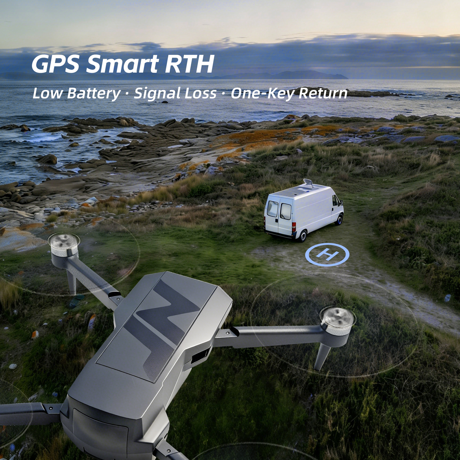 3-Axis Gimbal GPS Drone with 4K Camera for Adults, 90 Min Long Flight Time,3280 FT Long Control Range, Auto Return, Follow Me, Brushless Motor, 5G FPV RC Quadcopter for Beginners(Under 249g)