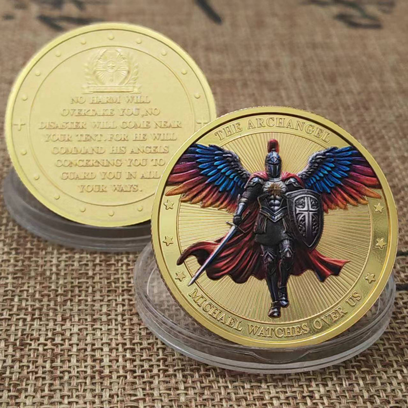 Winged Knight & Armored Warrior Commemorative Challenge Coin