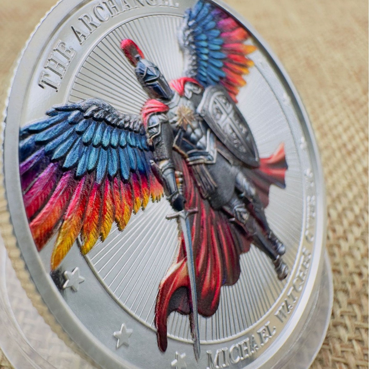 Winged Knight & Armored Warrior Commemorative Challenge Coin