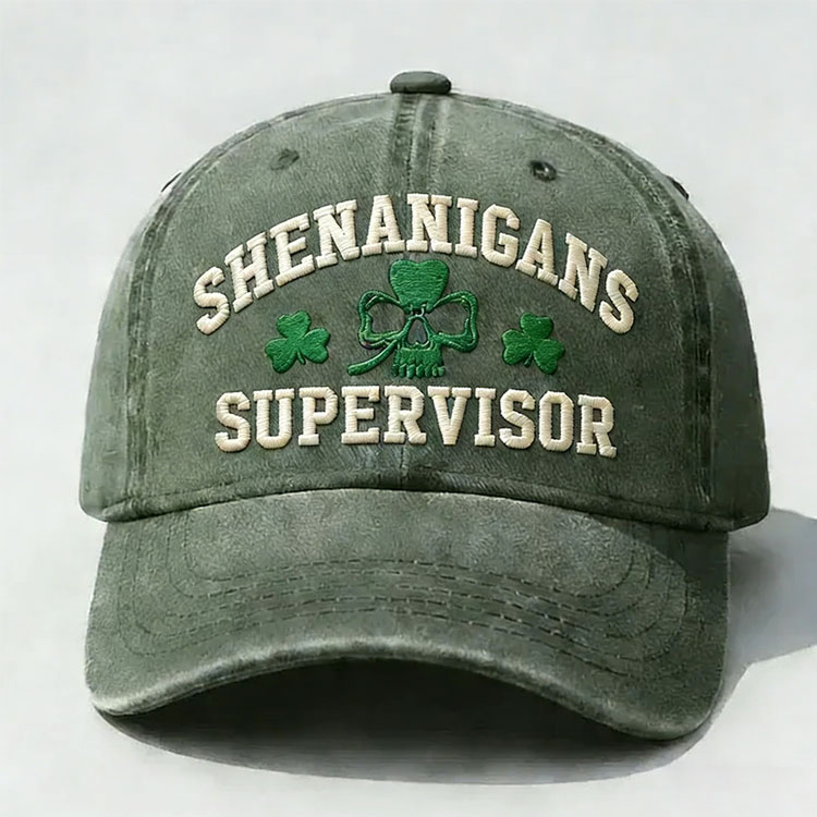 Shenanigans Supervisor Embroidery Cap