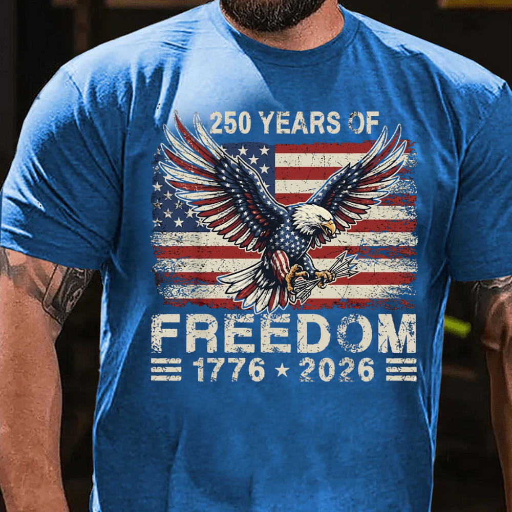 Freedom 1776-2026 America's 250th Anniversary T-shirts