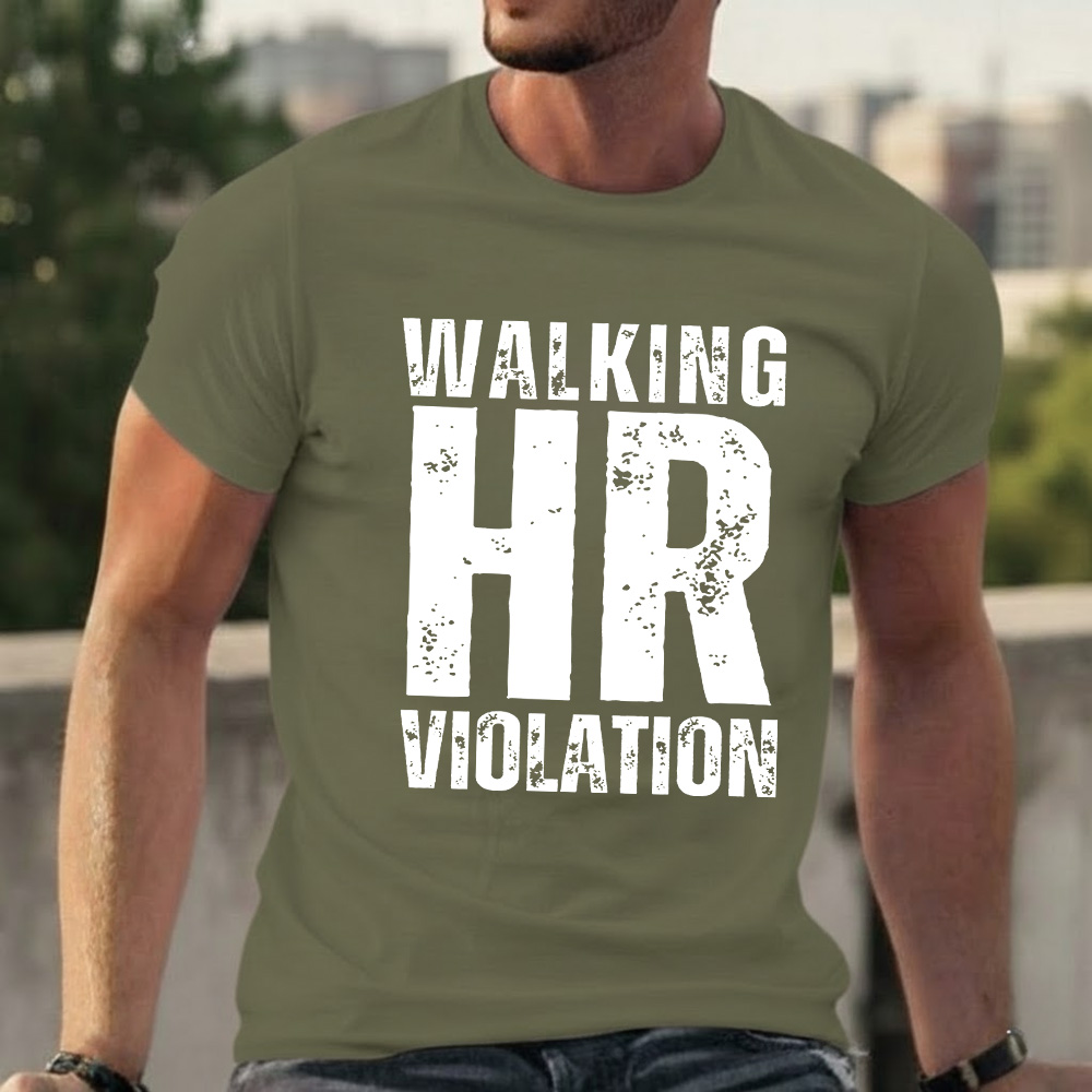 Walking HR Violation T-shirts