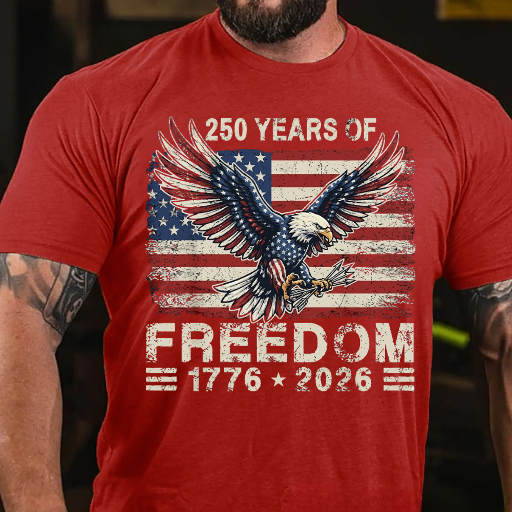 Freedom 1776-2026 America's 250th Anniversary T-shirts
