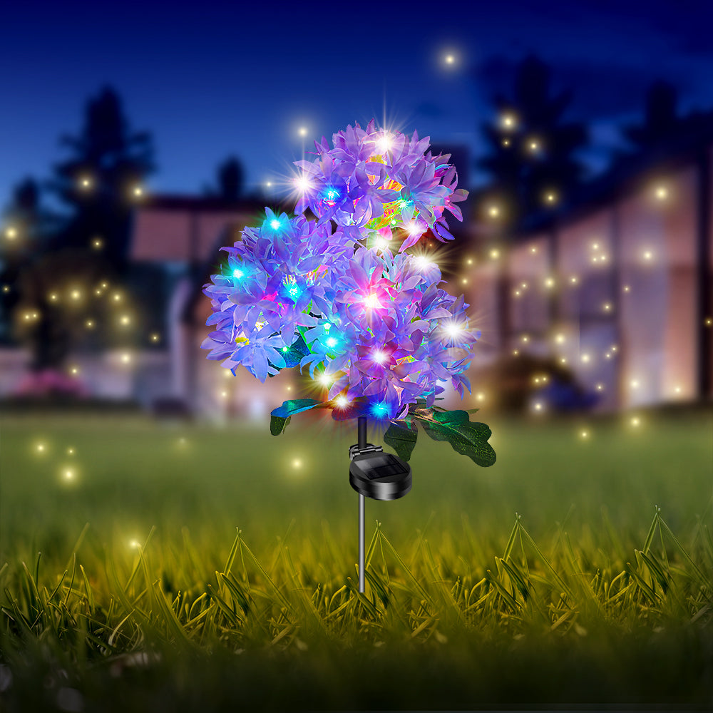 Lush Solar Hydrangea Lights | Infinite Bloom Collection (Set of 4)