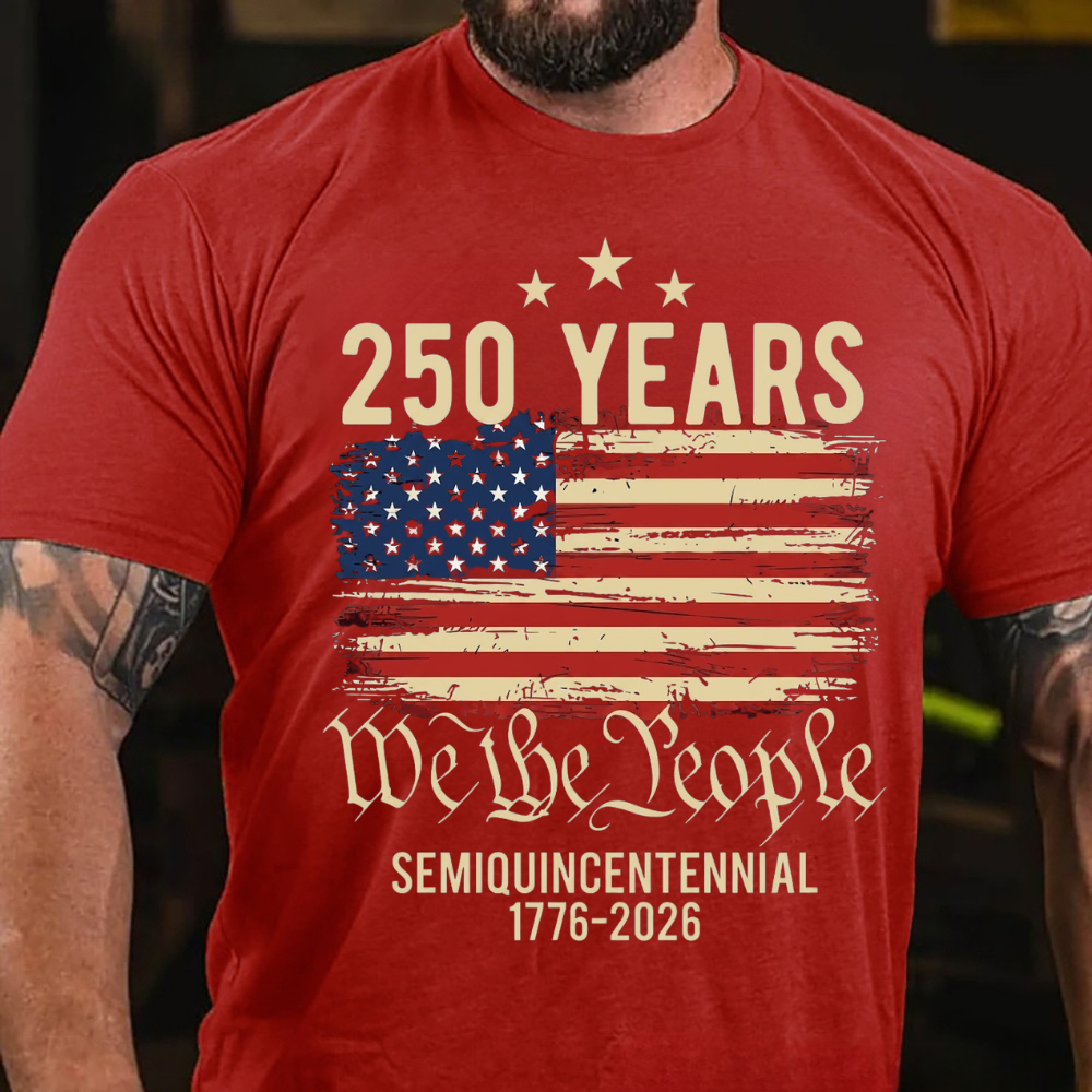 America's 250th Anniversary American US Flag T-shirts