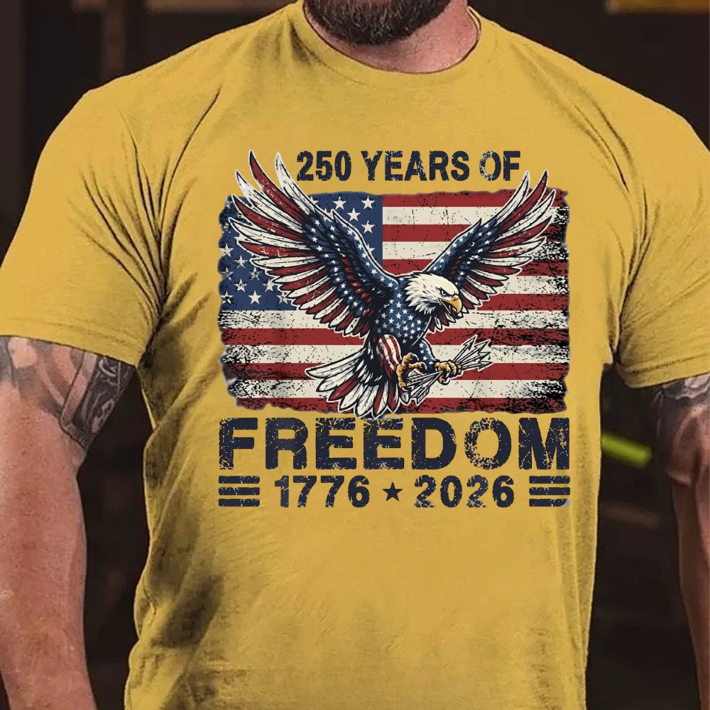 Freedom 1776-2026 America's 250th Anniversary T-shirts