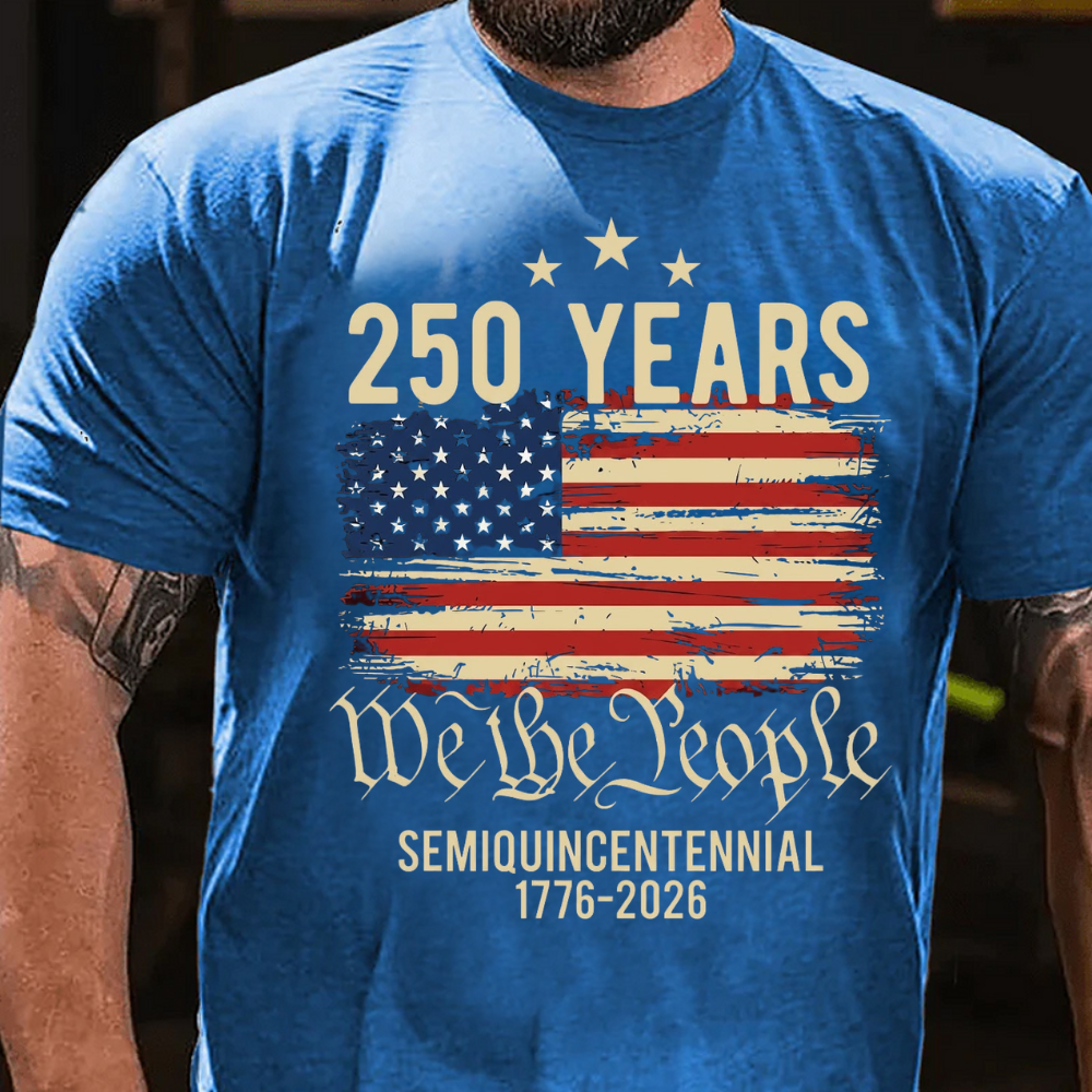 America's 250th Anniversary American US Flag T-shirts