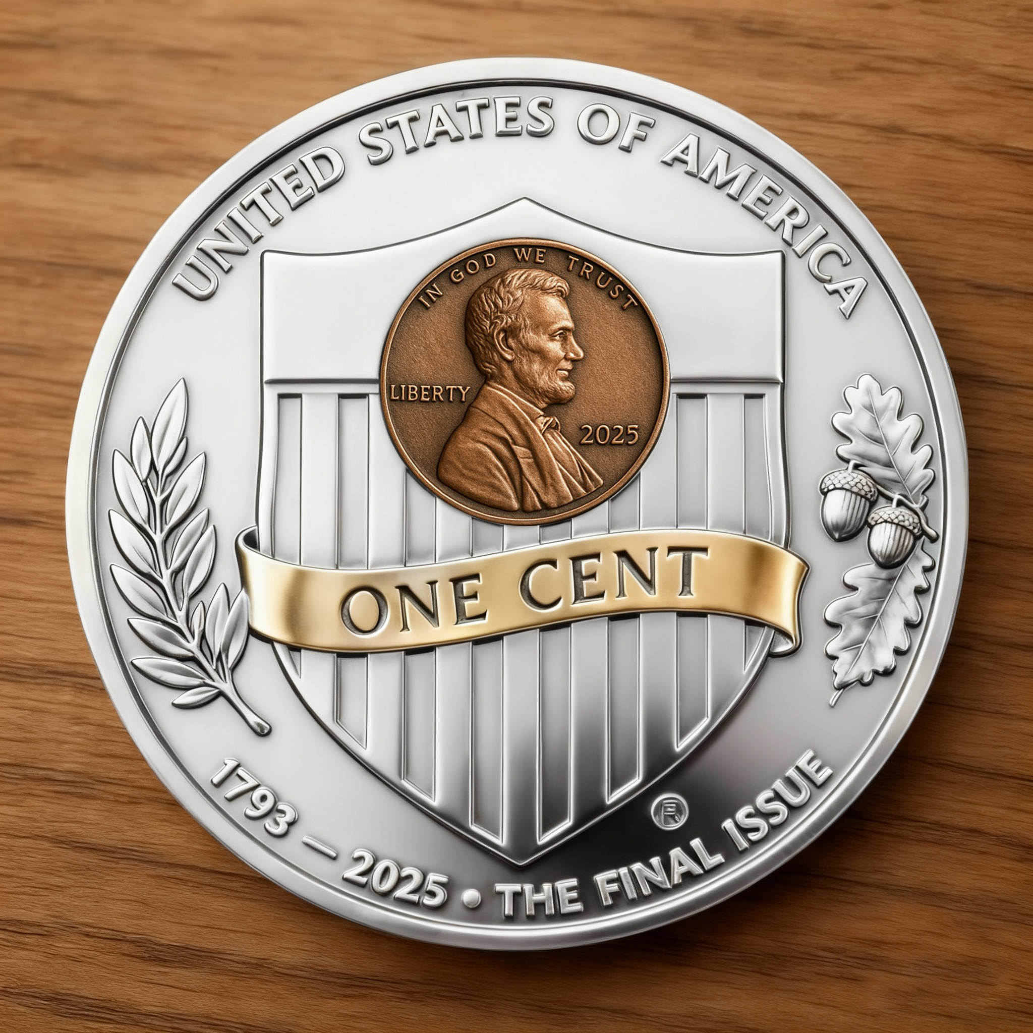 🎄Christmas Sale 50% OFF🔥Final Penny Tribute Coin – Centennial Edition