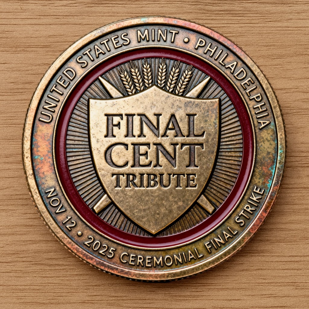 Last Strike:The Final U.S. Penny Commemorative Coin (1909–2025)