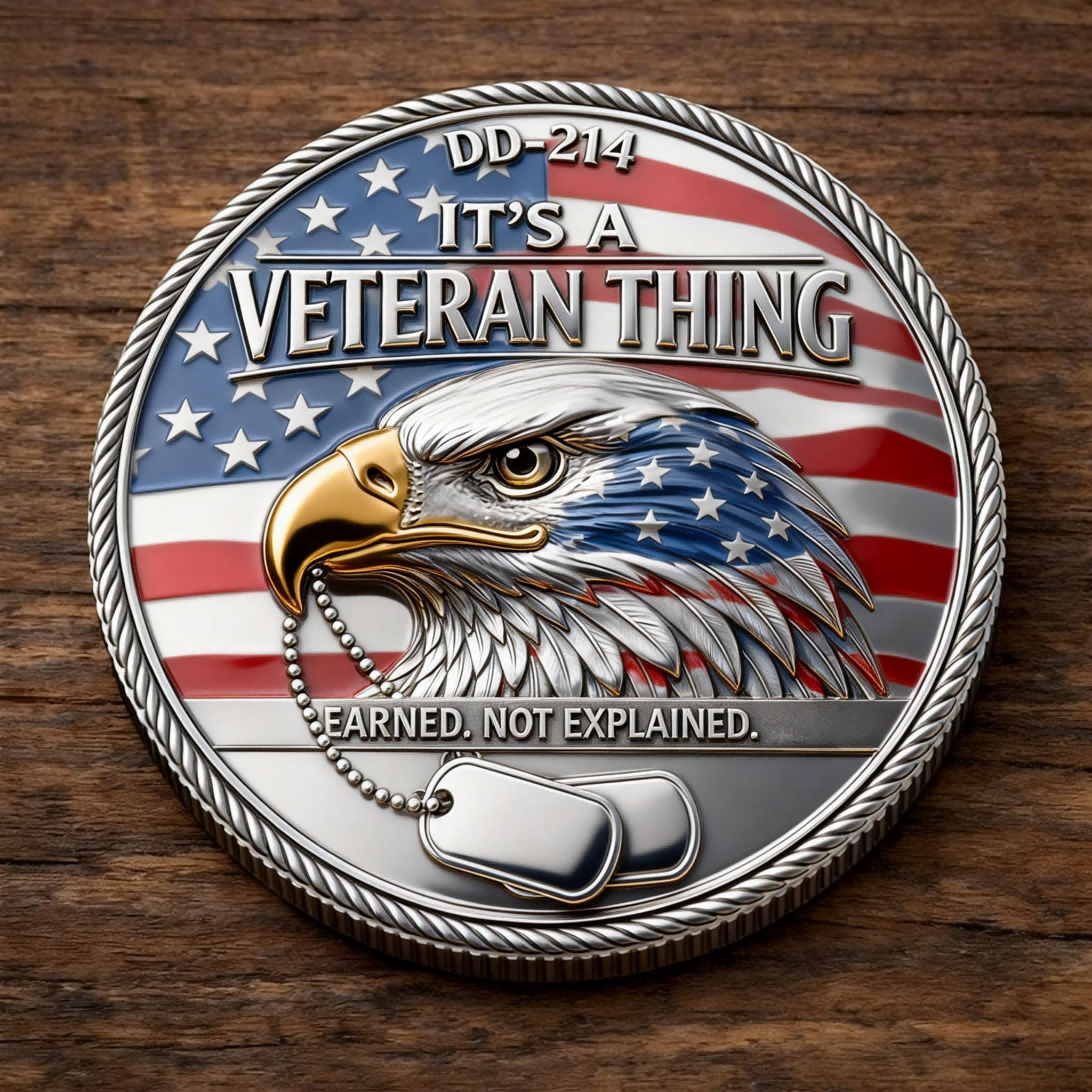 🏆Flash Sale 60% OFF -DD-214 - Not Explained. Commemorative Coin