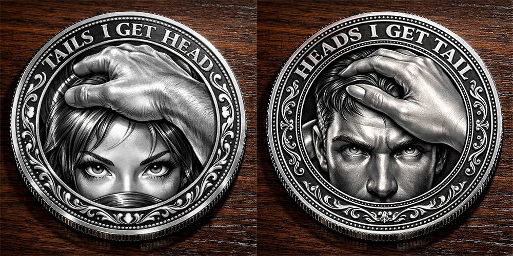 🌹Early Valentine Sale 60% OFF -Fun Couple Decision Coins