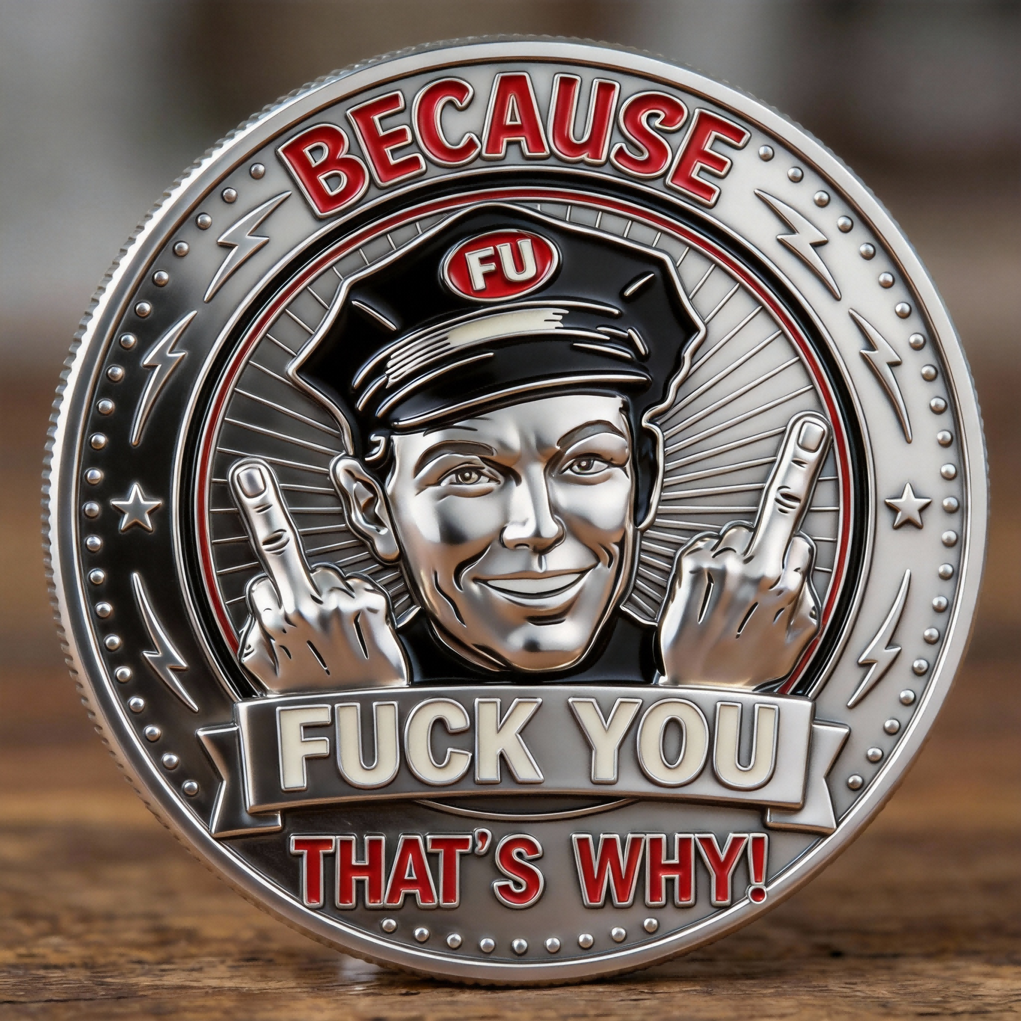 🔥 Because… That’s Why Commemorative Coin