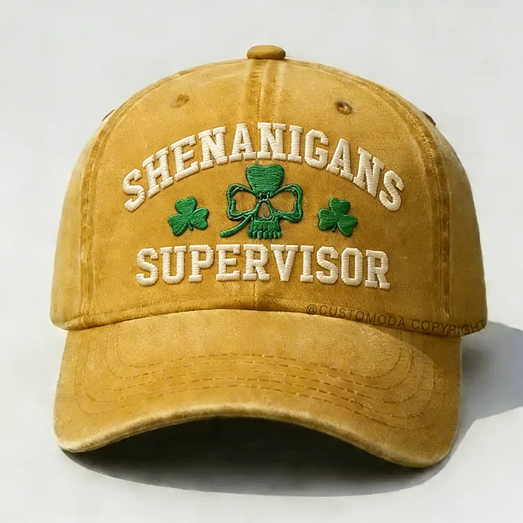 Shenanigans Supervisor Embroidery Cap