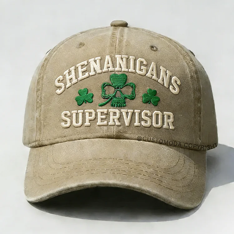 Shenanigans Supervisor Embroidery Cap