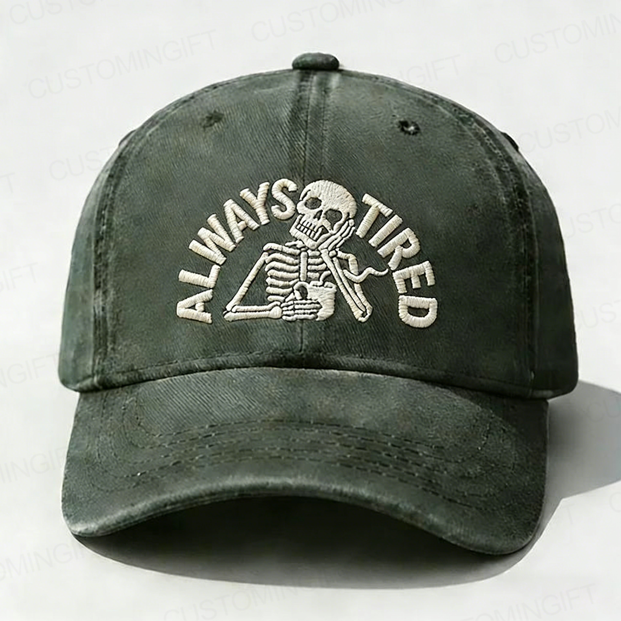 Always Tired Embroidery Cap