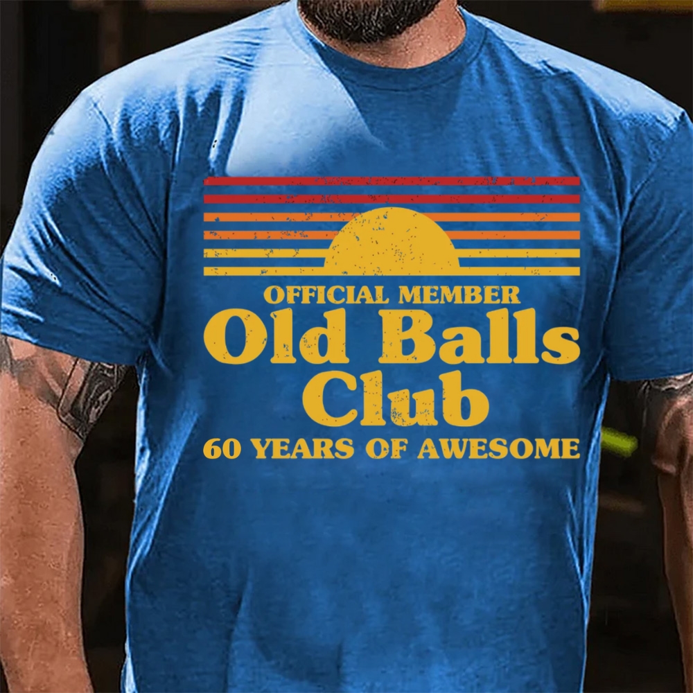 Official Member Old Balls Club 50 Years Of Awesome T-Shirt