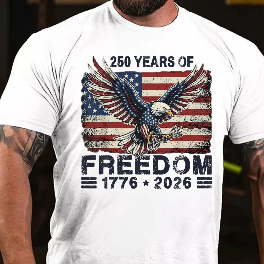 Freedom 1776-2026 America's 250th Anniversary T-shirts