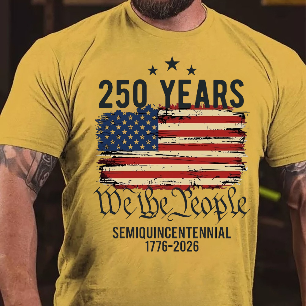 America's 250th Anniversary American US Flag T-shirts