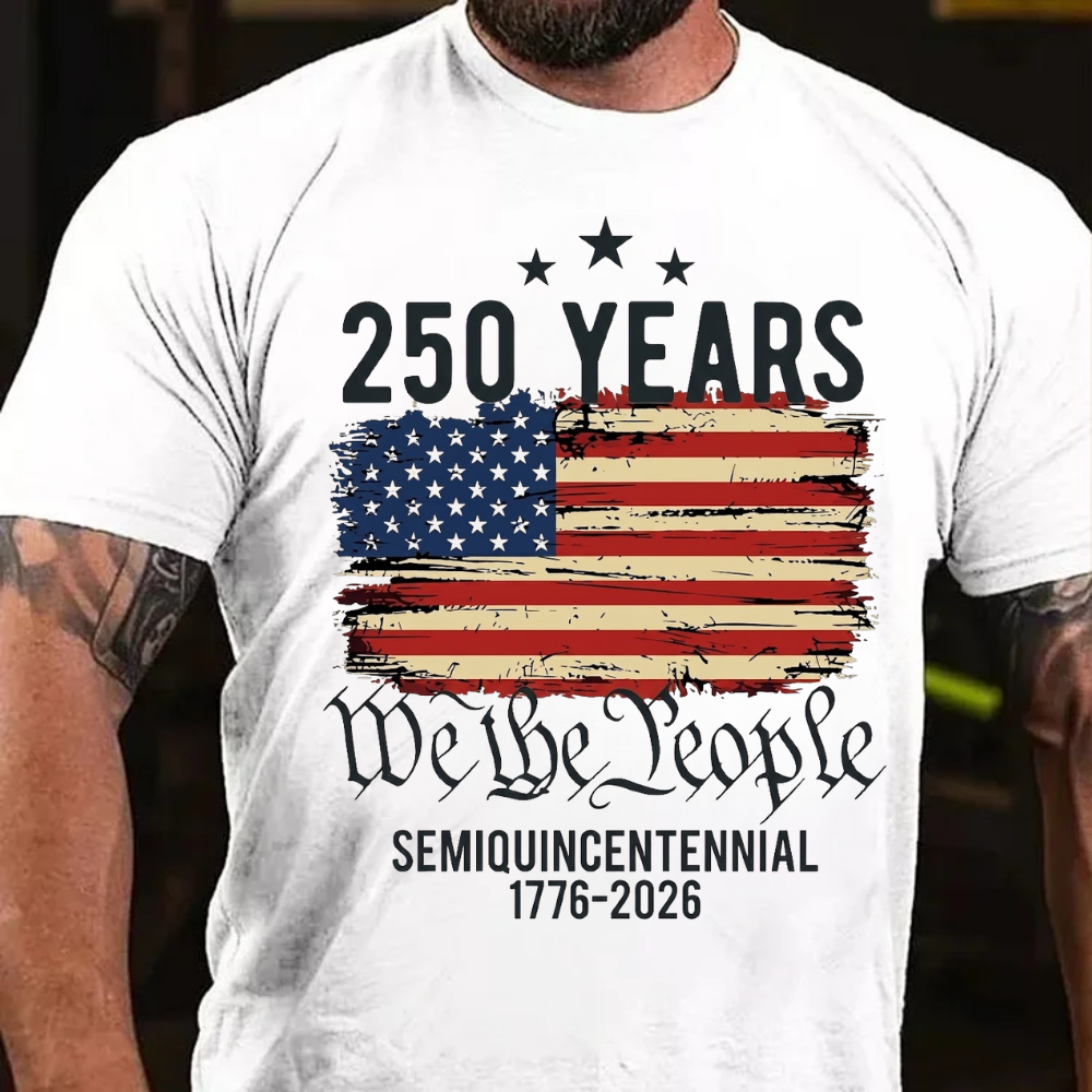 America's 250th Anniversary American US Flag T-shirts