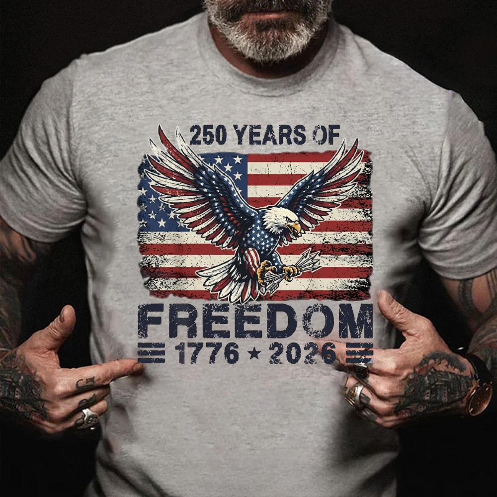 Freedom 1776-2026 America's 250th Anniversary T-shirts