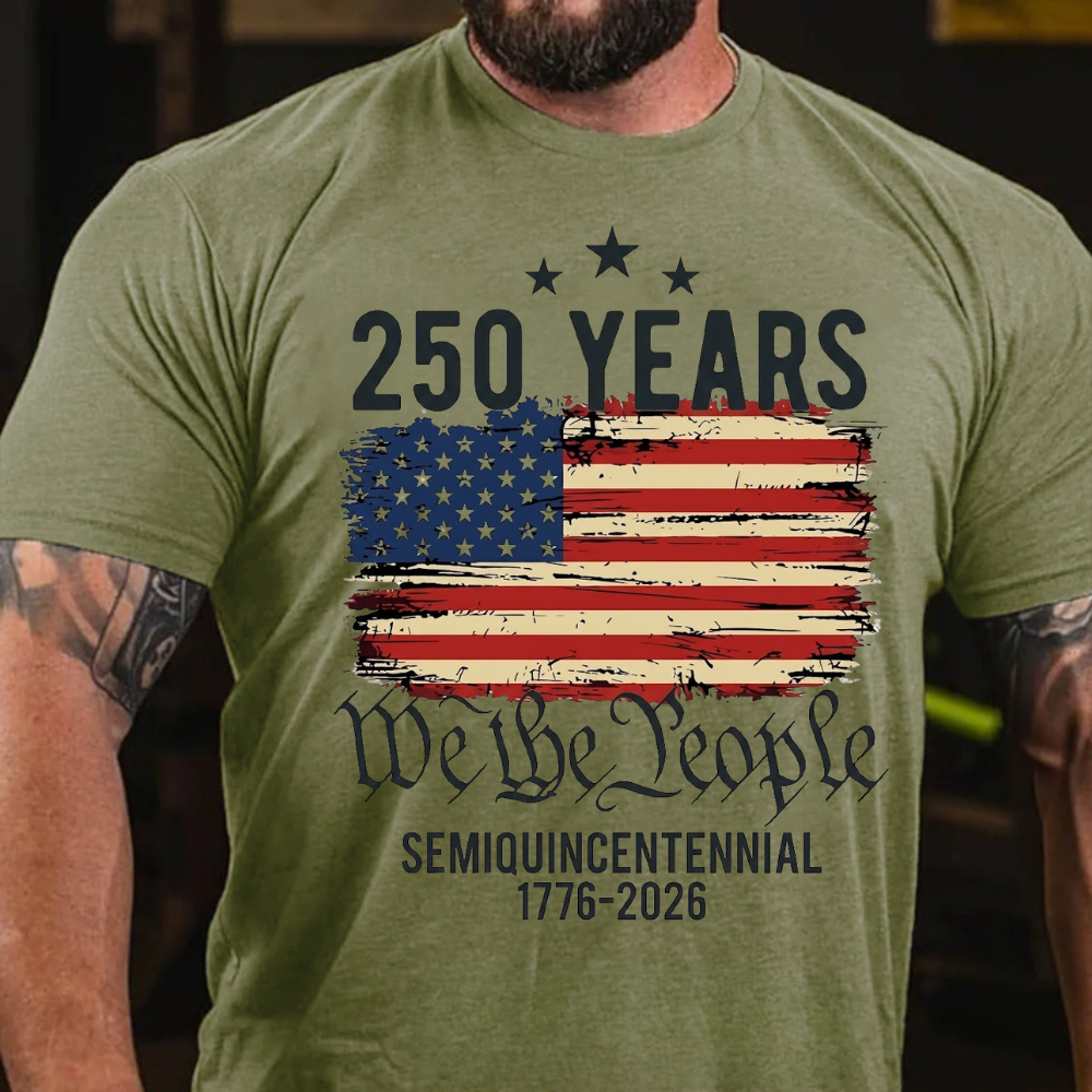 America's 250th Anniversary American US Flag T-shirts