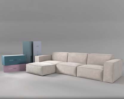 M1 Sofa Three Seater
