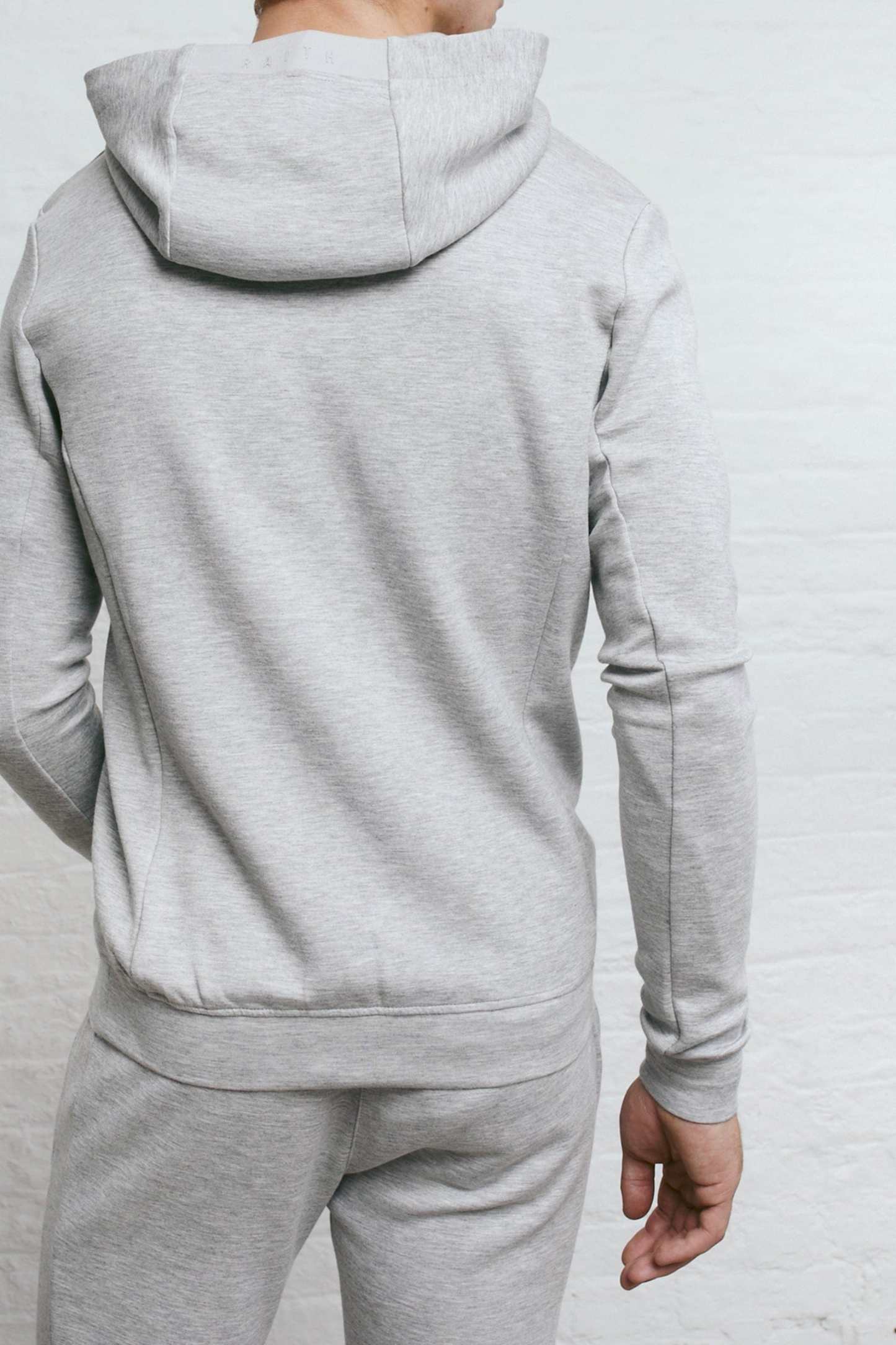 Luxe Hoodie - Grey Marl