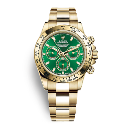 Daytona Gold Green Dial 40mm