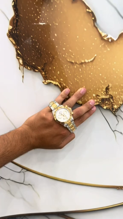 Daytona Two Tone White Dial 40mm