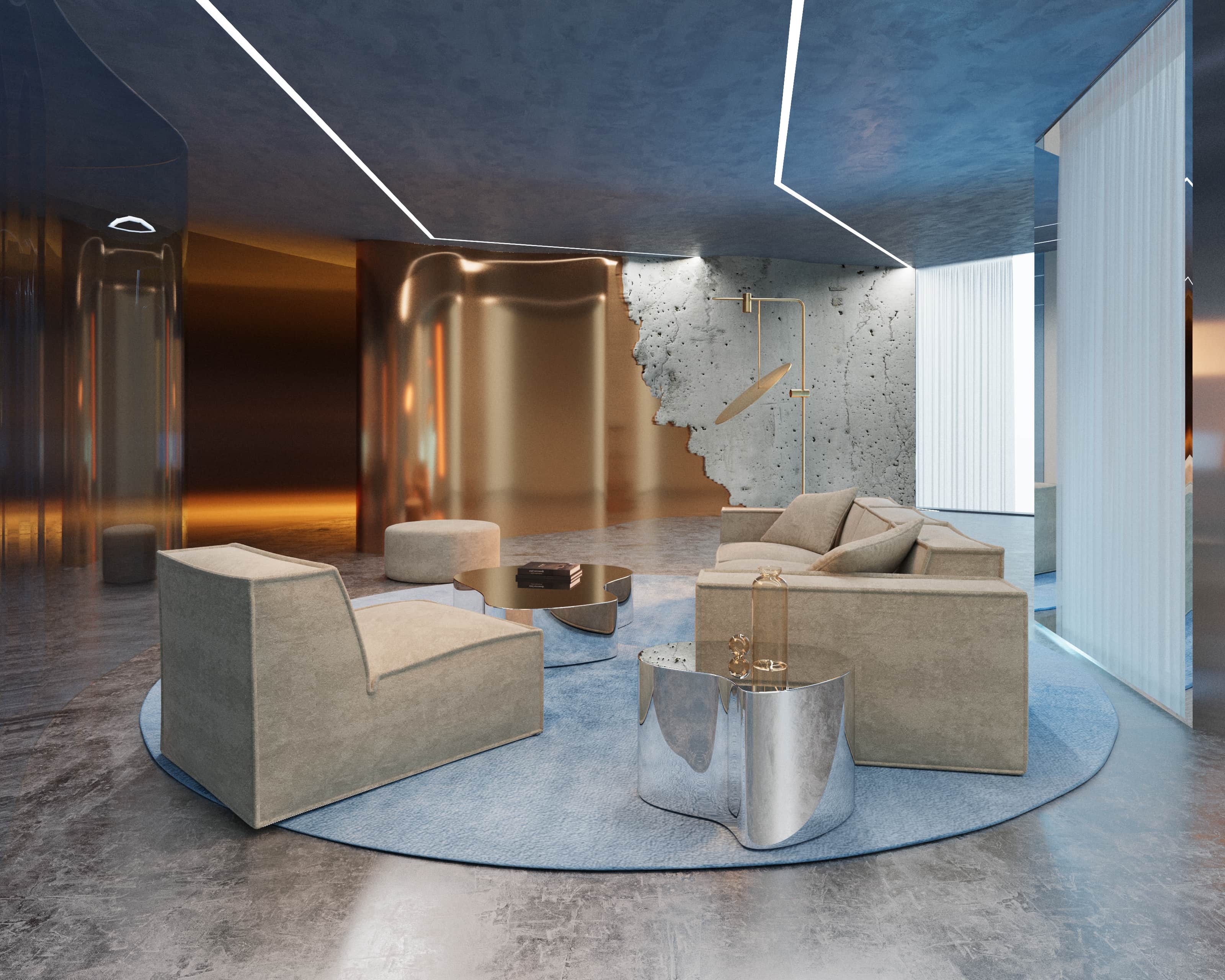 M1 Sofa Three Seater