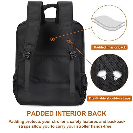 🔥Travel folding stroller - Suitable for airplane use - Compatible with CYBEX car seats