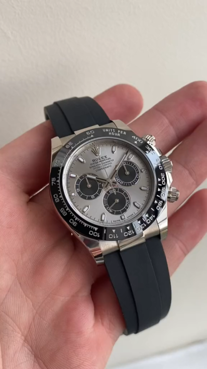 Daytona Silver Oysterflex 40mm