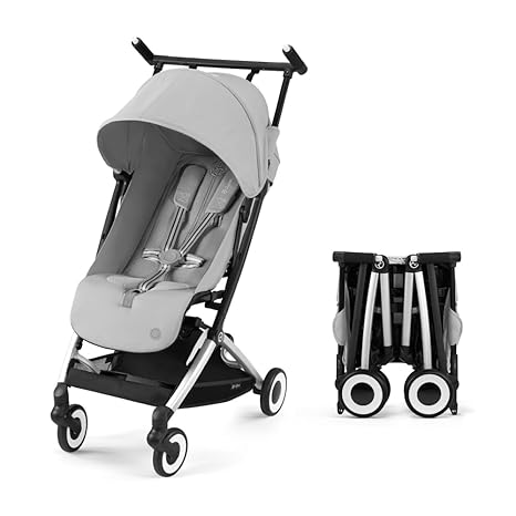 🔥Travel folding stroller - Suitable for airplane use - Compatible with CYBEX car seats