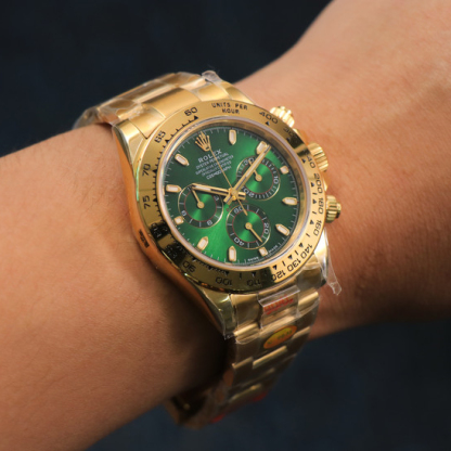 Daytona Gold Green Dial 40mm